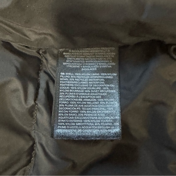 The North Face '96 Retro Nuptse Vest Moss Green Small NWT - Picture 7 of 7